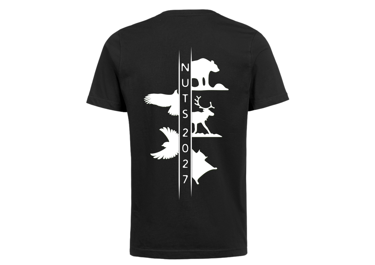 NUTS T-shirt Unisex black