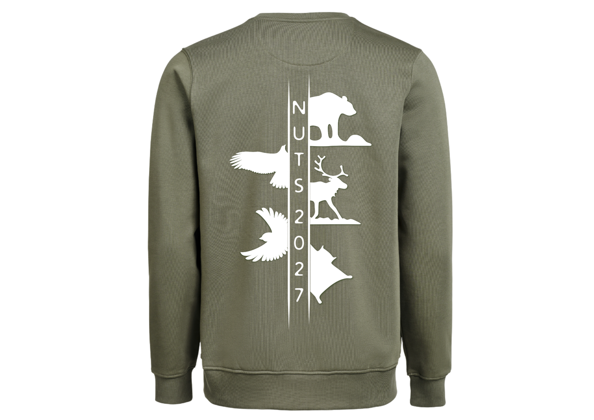NUTS Crewneck Regular Fit Green