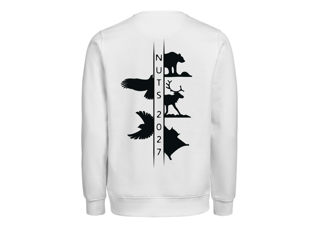 NUTS Crewneck Regular Fit white