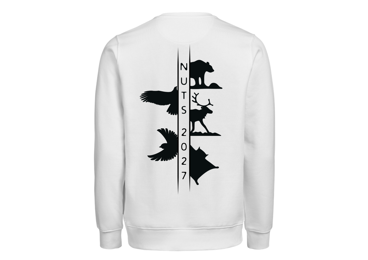 NUTS Crewneck Regular Fit white