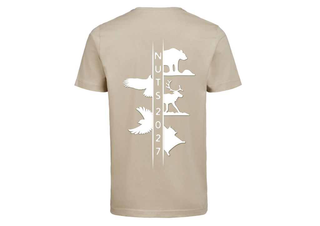 NUTS T-shirt Unisex latte
