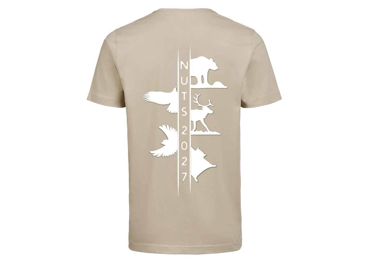 NUTS T-shirt Unisex latte