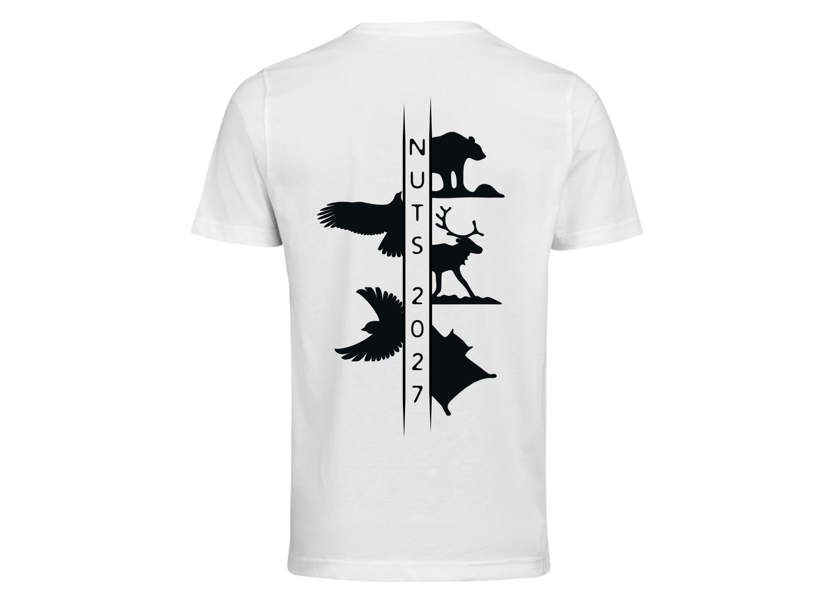 NUTS T-shirt Unisex white