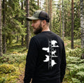 NUTS Crewneck Regular Fit black