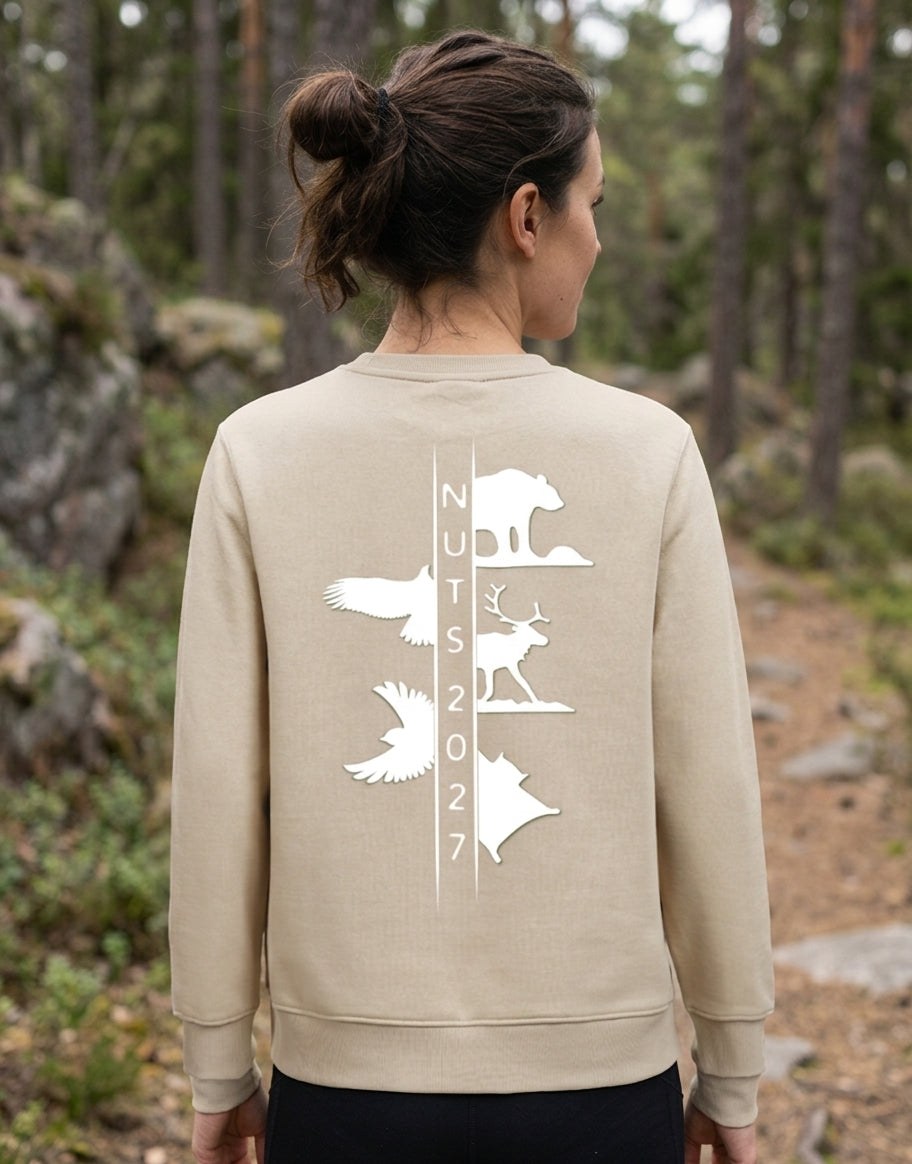 NUTS Crewneck Regular Fit Latte