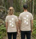NUTS T-shirt Unisex latte