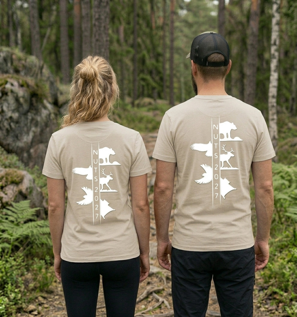 NUTS T-shirt Unisex latte