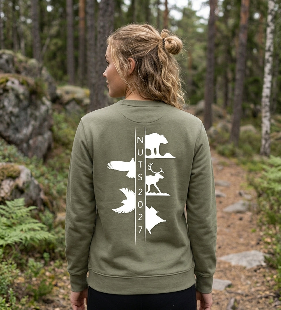 NUTS Crewneck Regular Fit Green