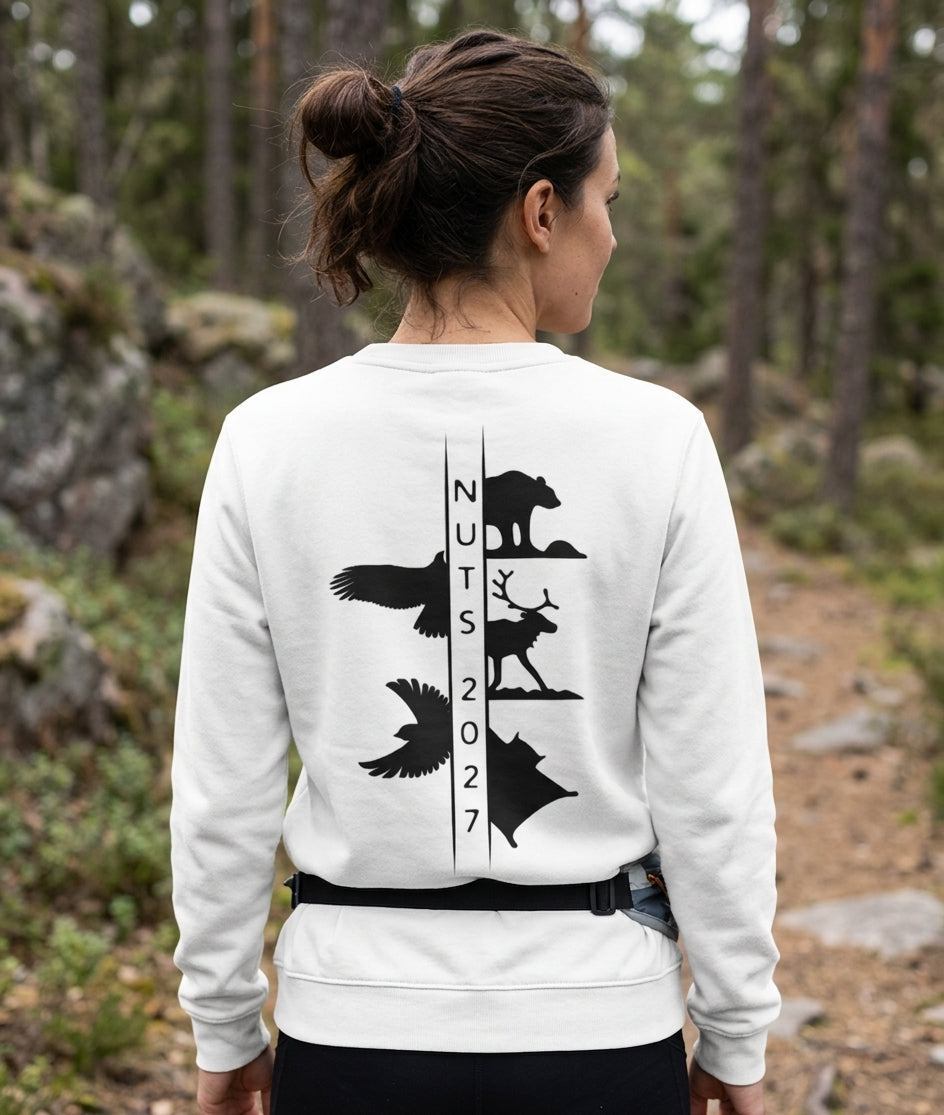NUTS Crewneck Regular Fit white